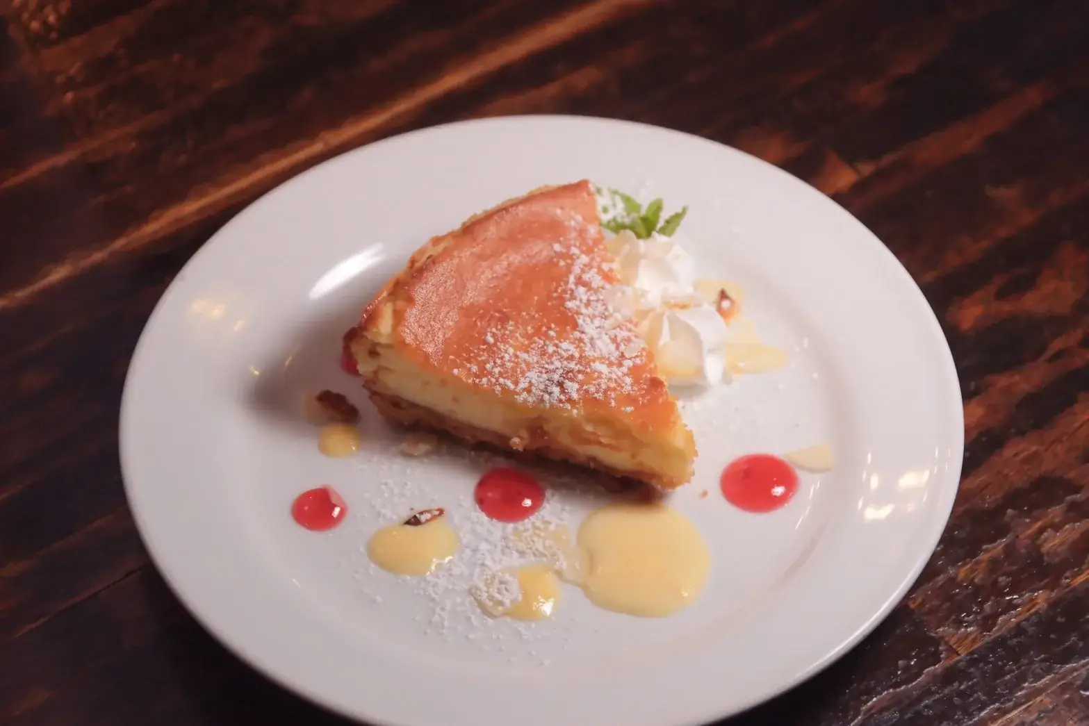 自家製ニューヨークチーズケーキ